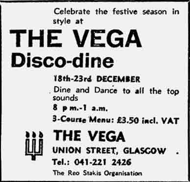 Vega advert 1978